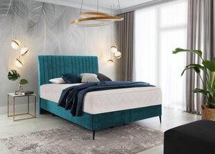 Sänky NORE Blanca, 140x200 cm, turkoosi väri hinta ja tiedot | Sängyt | hobbyhall.fi
