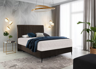 Sänky NORE Blanca, 140x200 cm, tummanruskea hinta ja tiedot | Sängyt | hobbyhall.fi