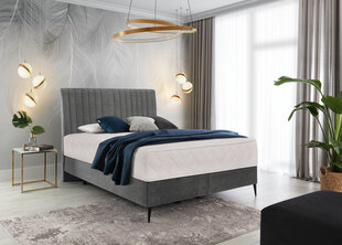 Sänky NORE Blanca, 140x200 cm, harmaa hinta ja tiedot | Sängyt | hobbyhall.fi