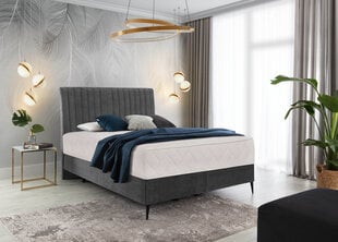 Sänky NORE Blanca, 140x200 cm, tummanharmaa hinta ja tiedot | Sängyt | hobbyhall.fi