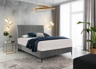 Sänky NORE Blanca, 180x200 cm, vaaleanharmaa hinta ja tiedot | Sängyt | hobbyhall.fi