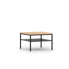 Sohvapöytä NORE Lanzzi, musta/ruskea hinta ja tiedot | Sohvapöydät | hobbyhall.fi
