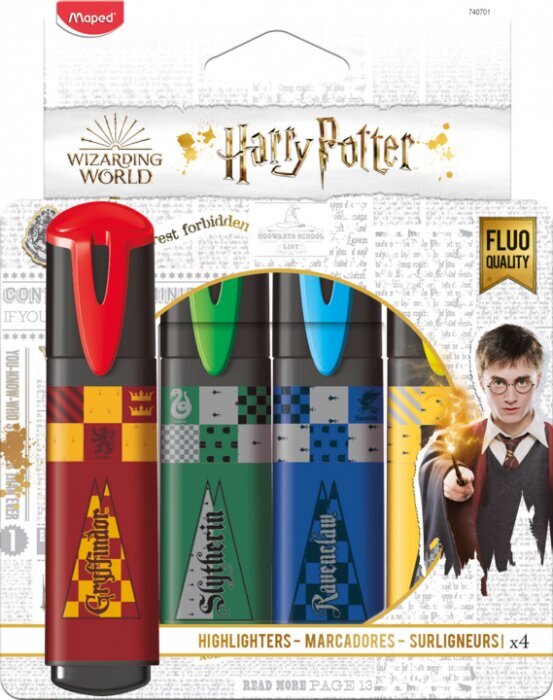 Värikynttilät Harry Potter 4kpl läpipainopakkaus hinta ja tiedot | Taide- ja askartelutarvikkeet | hobbyhall.fi