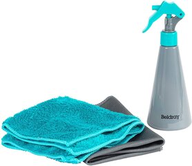 Beldray puhdistustyökalusarja, suihkepullo ja liinat, 3 kpl hinta ja tiedot | Siivoustarvikkeet | hobbyhall.fi