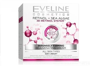Kiinteyttävä päivä- ja yövoide Eveline 3D-Retinol System 50 ml hinta ja tiedot | Eveline Cosmetics Hajuvedet ja kosmetiikka | hobbyhall.fi