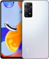 Xiaomi Redmi Note 11 Pro, 64GB, Dual SIM, Polar white hinta ja tiedot | Matkapuhelimet | hobbyhall.fi