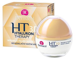 Dermacol 3D Hyaluron Therapy yövoide 50 ml hinta ja tiedot | Kasvovoiteet | hobbyhall.fi