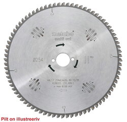 Sahanterä 160x2,2/1,4x20, z54, FZ/TZ, 8 °, Multi Cut. KS 55, Metabo hinta ja tiedot | Sahat ja sirkkelit | hobbyhall.fi