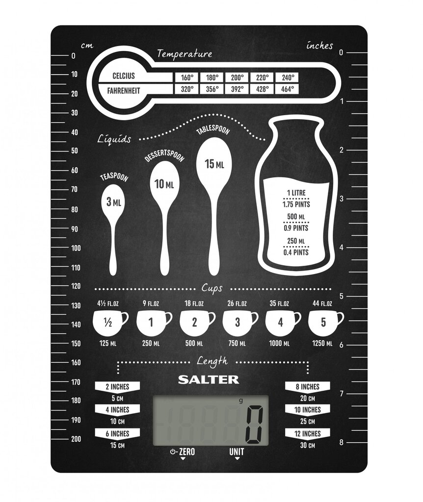 Salter 1171 CNDR hinta ja tiedot | Keittiövaa'at | hobbyhall.fi