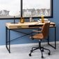 Työpöytä SEAFORD, 140x58xH76cm, tammi, 1 laatikko hinta ja tiedot | Tietokonepöydät ja työpöydät | hobbyhall.fi