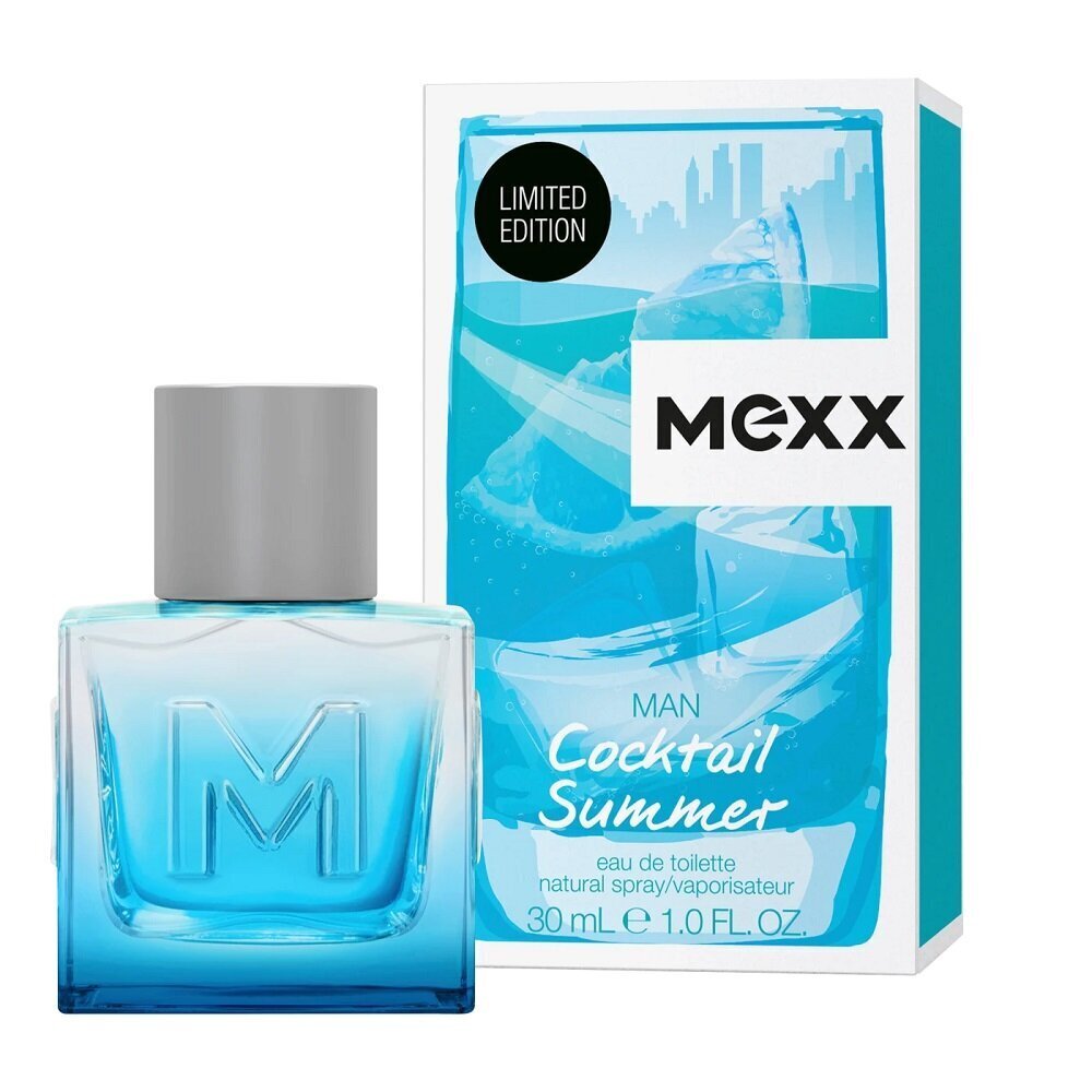 Eau de Toilette Mexx Cocktail Kesä EDT Miesten 30 ml hinta ja tiedot | Miesten hajuvedet | hobbyhall.fi