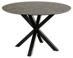 Pöytä Heaven, harmaa/musta hinta ja tiedot | Ruokapöydät | hobbyhall.fi