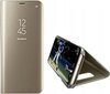 Etui Clear View Samsung S21 Ultra gold hinta ja tiedot | Puhelimen kuoret ja kotelot | hobbyhall.fi