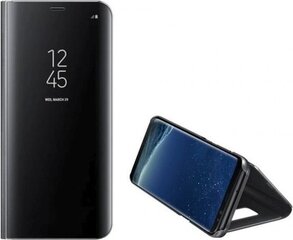Etui Clear View Samsung S21+ musta hinta ja tiedot | Puhelimen kuoret ja kotelot | hobbyhall.fi