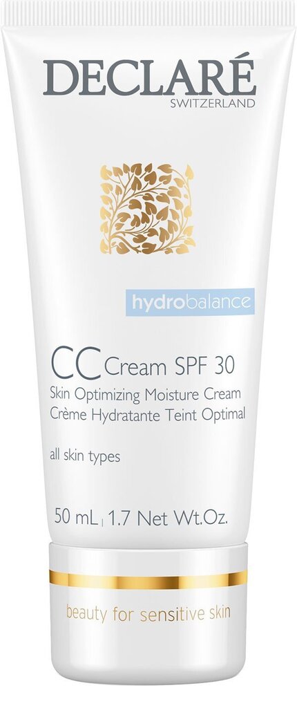 Declaré Hydro Balance CC Cream SPF 30 -CC-voide 50 ml hinta ja tiedot | Kasvovoiteet | hobbyhall.fi