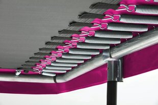 Trampoliini Salta Comfort Edition, 305x214cm, musta/vaaleanpunainen hinta ja tiedot | Fitness-trampoliinit | hobbyhall.fi