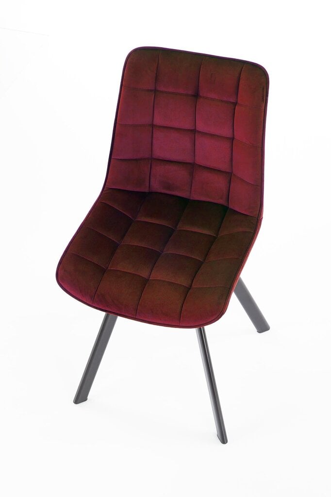 2 tuolin sarja Halmar K332, musta hinta ja tiedot | Ruokapöydän tuolit | hobbyhall.fi
