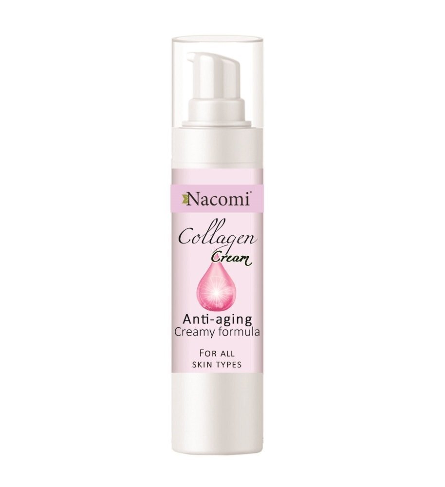 Nacomi Collagen Cream Kasvovoide ikääntyvälle iholle 50 ml hinta ja tiedot | Kasvovoiteet | hobbyhall.fi