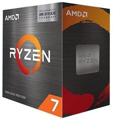 AMD Ryzen R7-5800X3D 8c 3.4 G hinta ja tiedot | Prosessorit | hobbyhall.fi