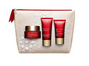 Clarins Super Restorative Collection -lahjapakkaus hinta ja tiedot | Kasvovoiteet | hobbyhall.fi