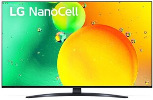 LG 50" 4K NanoCell TV 50NANO763QA hinta ja tiedot | LG Televisiot ja lisätarvikkeet | hobbyhall.fi
