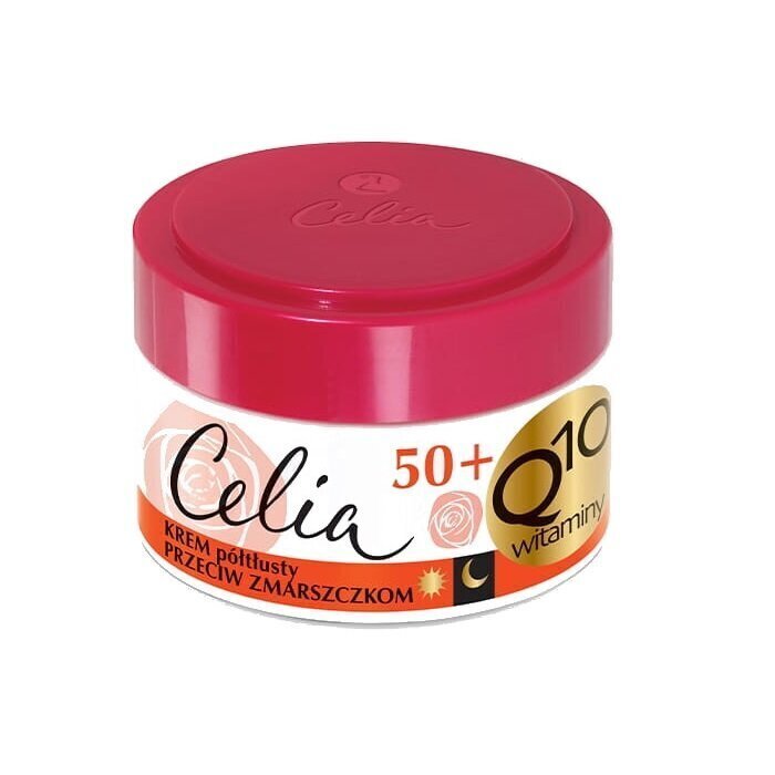 Kasvovoide aikuisille kasvoille Celia Q10 Witaminy 50+, 50 ml hinta ja tiedot | Kasvovoiteet | hobbyhall.fi