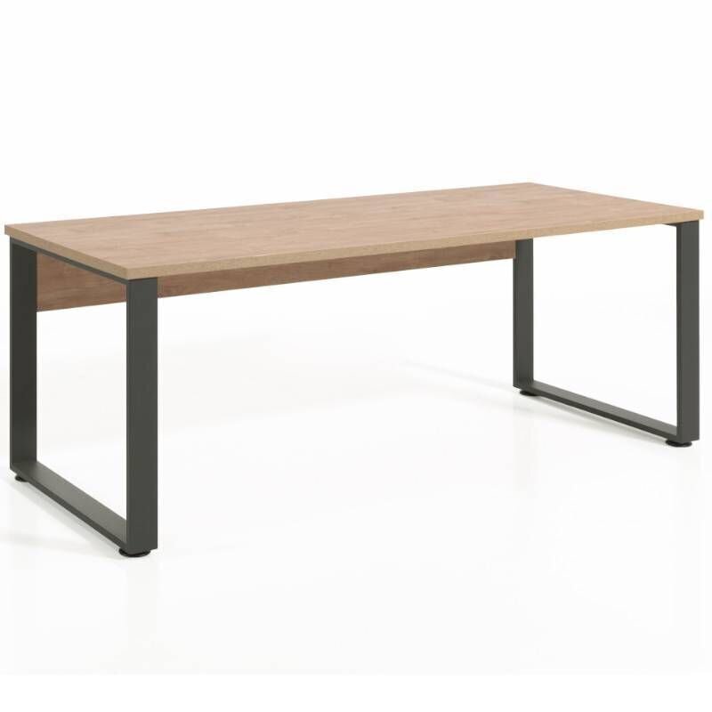 Työpöytä Aatrium Capo1 200cm, ruskea/musta hinta ja tiedot | Tietokonepöydät ja työpöydät | hobbyhall.fi