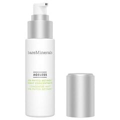 BareMinerals Ageless : 10% Phyto-Retinol - yökasvovesi. Koko : 30 ml. hinta ja tiedot | bareMinerals Kasvojenhoitotuotteet | hobbyhall.fi