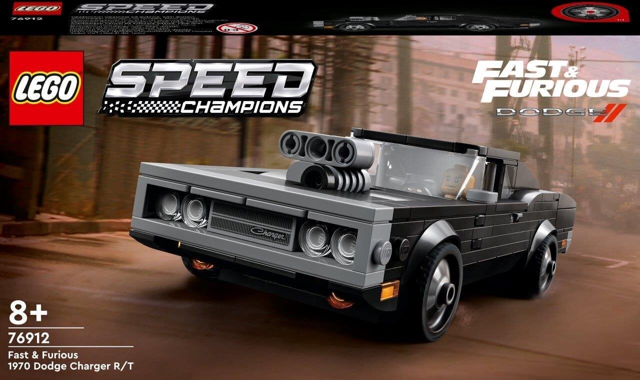 76912 LEGO® Speed Champions 1970 Dodge Charger R/T hinta ja tiedot | LEGOT ja rakennuslelut | hobbyhall.fi