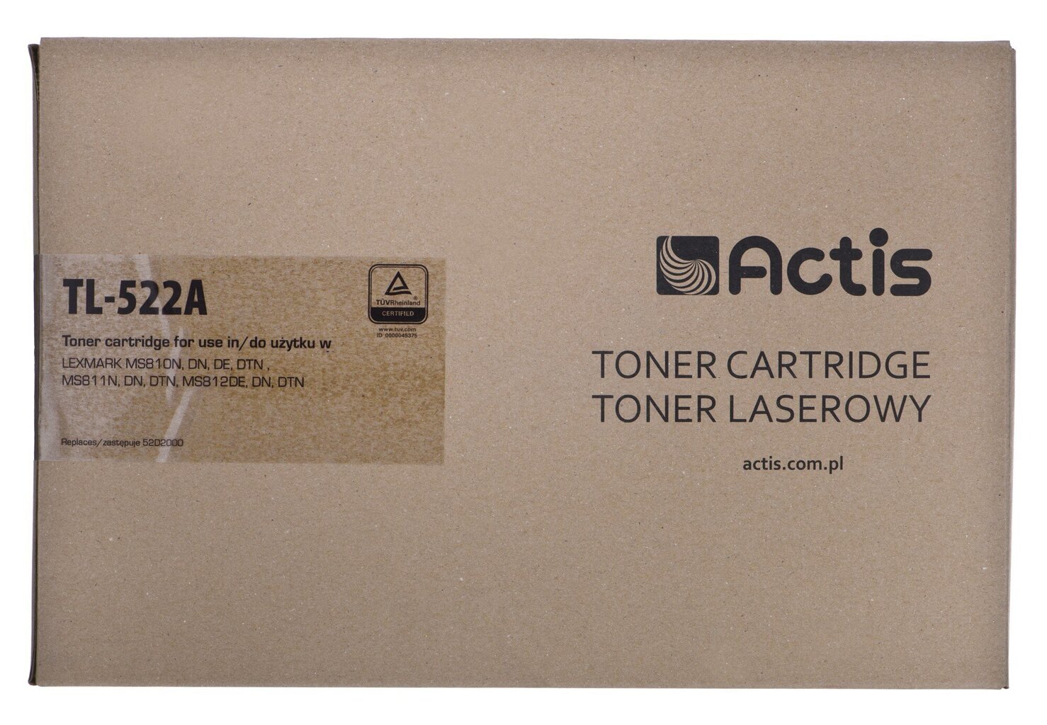 Kasetės lazeriniams spausdintuvams Actis TL-522A hinta ja tiedot | Laserkasetit | hobbyhall.fi