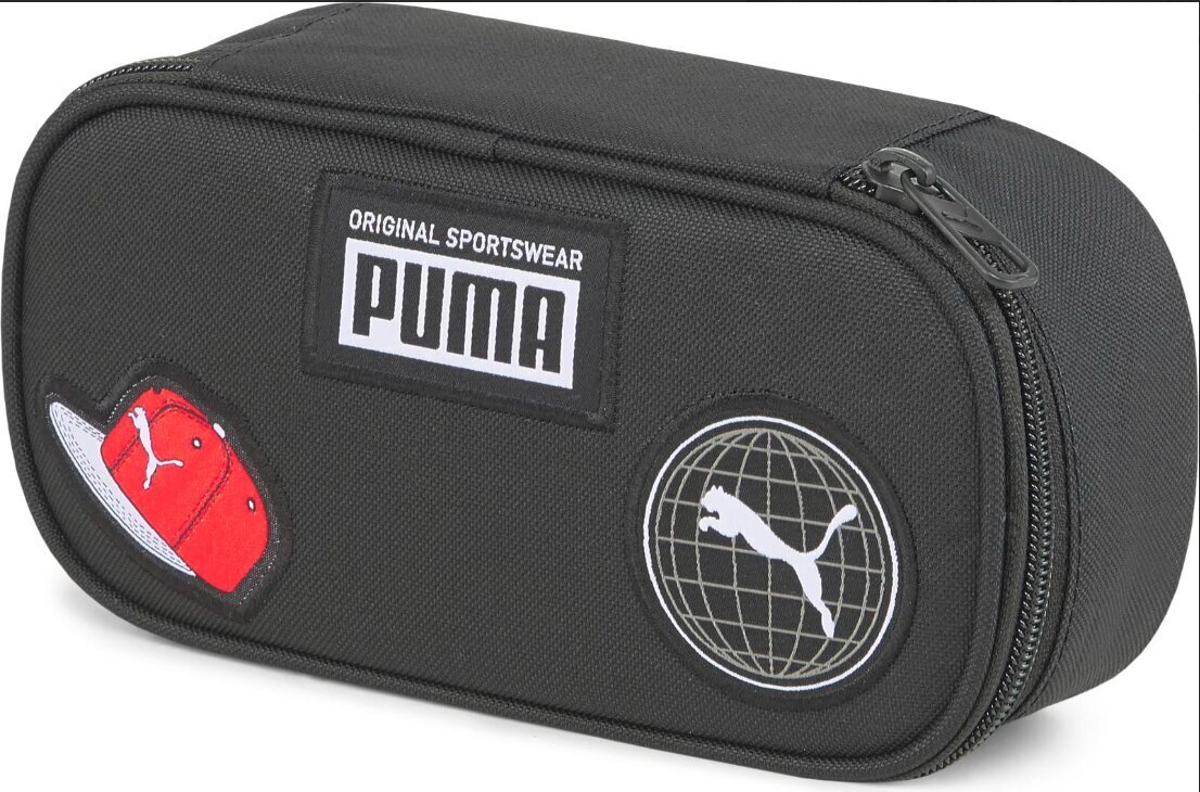 Puma Patch Pencil Case -penaali, Black hinta ja tiedot | Penaalit | hobbyhall.fi