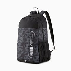 Puma Style Backpack -reppu, 21-25 l, Black-Camo AOP hinta ja tiedot | Urheilukassit ja reput | hobbyhall.fi