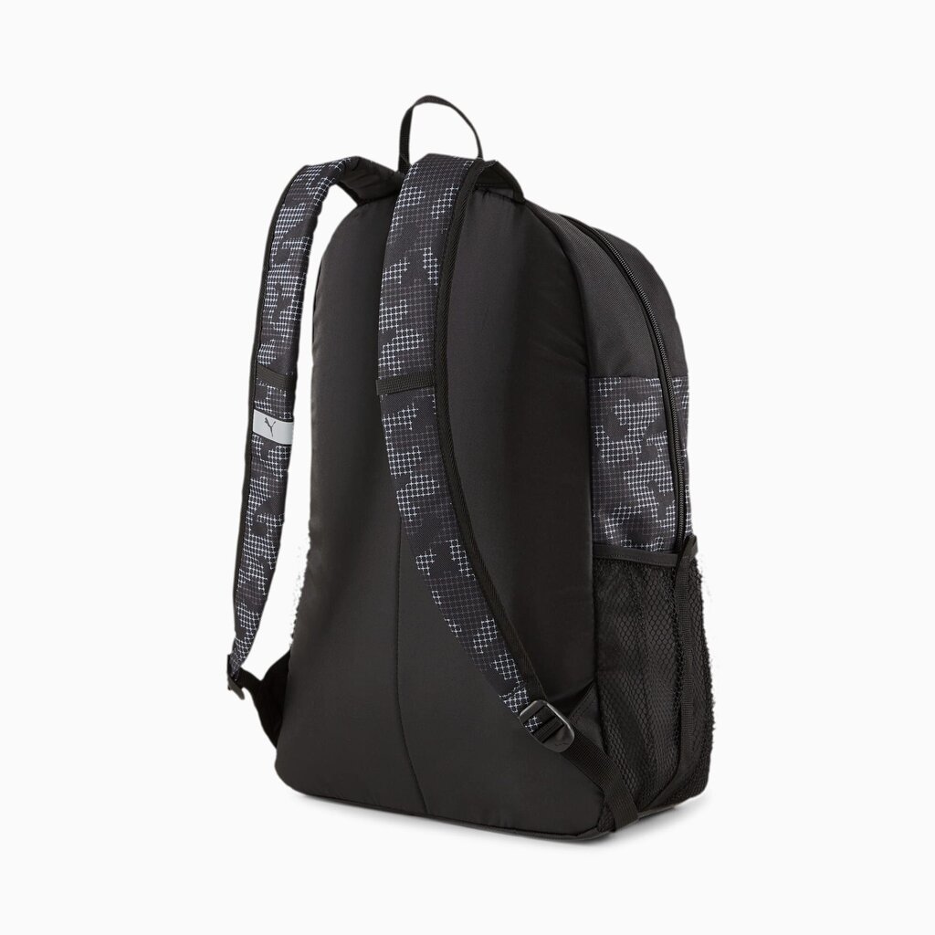 Puma Style Backpack -reppu, 21-25 l, Black-Camo AOP hinta ja tiedot | Urheilukassit ja reput | hobbyhall.fi