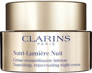 Clarins Nutri-Lumiere yövoide 50 ml hinta ja tiedot | Kasvovoiteet | hobbyhall.fi