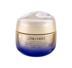 Kiinteyttävä yövoide Shiseido Vital Perfection, 50 ml hinta ja tiedot | Kasvovoiteet | hobbyhall.fi