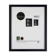 Kuvakehys MILO 24x30 cm, musta hinta ja tiedot | Valokuva-albumit -ja kehykset | hobbyhall.fi
