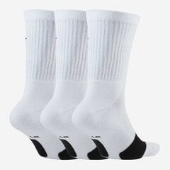 Nike miesten sukat CREW EVERYDAY BBALL 3 kpl, valkoinen hinta ja tiedot | Nike Miehille | hobbyhall.fi