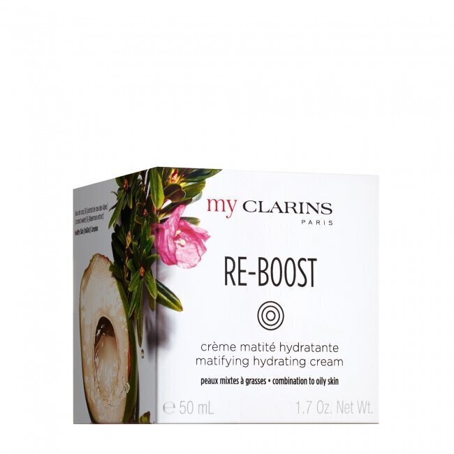 Clarins Re-Boost Matifying Hydrating päivävoide 50 ml hinta ja tiedot | Kasvovoiteet | hobbyhall.fi