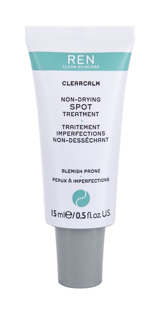 REN Clean Skincare Clearcalm 3 Non-Drying Spot Treatment kasvoseerumi 15 ml hinta ja tiedot | Kasvovoiteet | hobbyhall.fi
