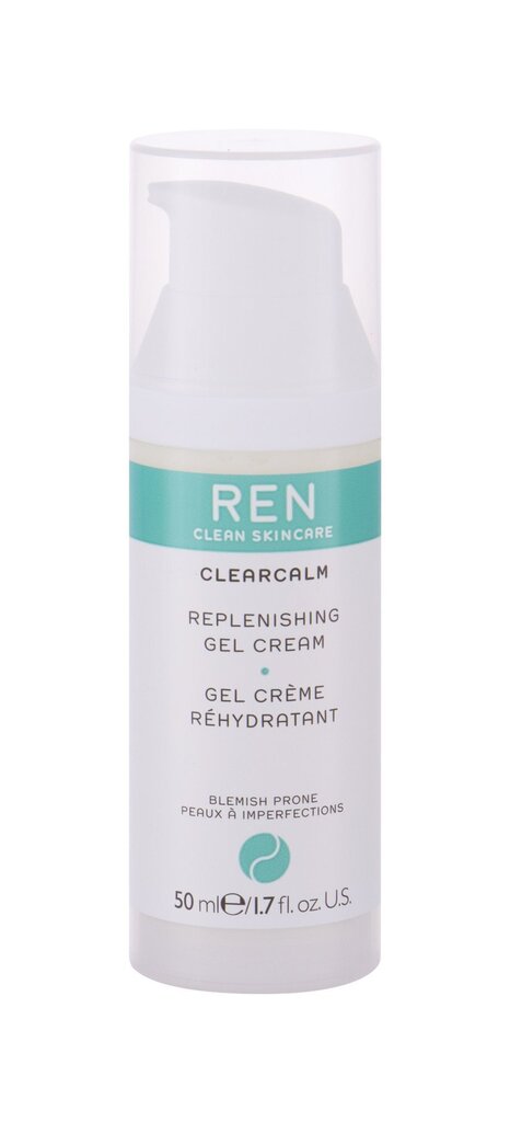 REN Clean Skincare Clearcalm 3 Replenishing päivävoide 50 ml hinta ja tiedot | Kasvovoiteet | hobbyhall.fi