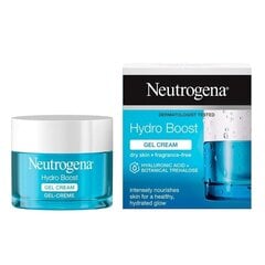 Geelikasvovoide kuivalle iholle Neutrogena Hydro Boost, 50 ml. hinta ja tiedot | Kasvovoiteet | hobbyhall.fi