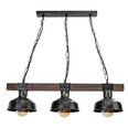 Eko-Light Faro Riippuvalaisin Black/Wood 3