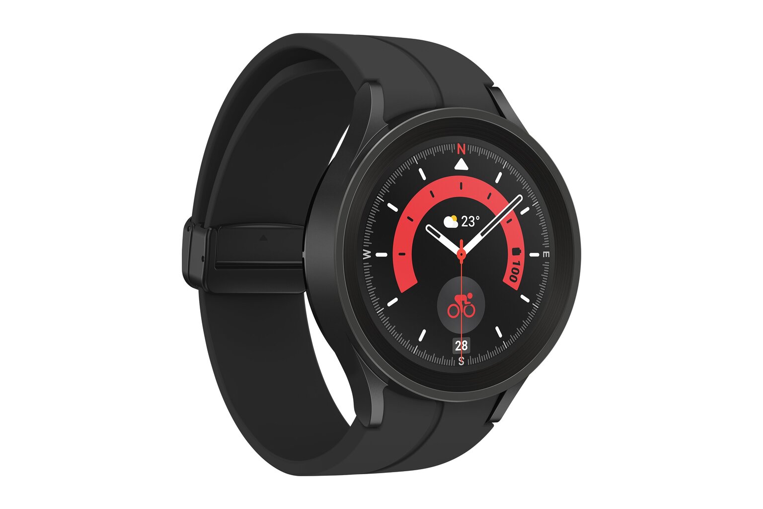Samsung Galaxy Watch 5 Pro (BT,45mm), Black Titanium SM-R920NZKAEUE hinta ja tiedot | Älykellot | hobbyhall.fi