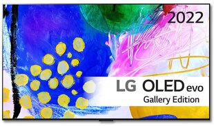 LG 83" 4K UHD OLED evo Gallery Edition TV OLED83G2 hinta ja tiedot | Televisiot | hobbyhall.fi