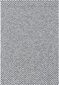 NARMA Diby -kaksipuolinen plasticWeave matto, musta-valkoinen, 70 x 150 cm hinta ja tiedot | Isot matot | hobbyhall.fi
