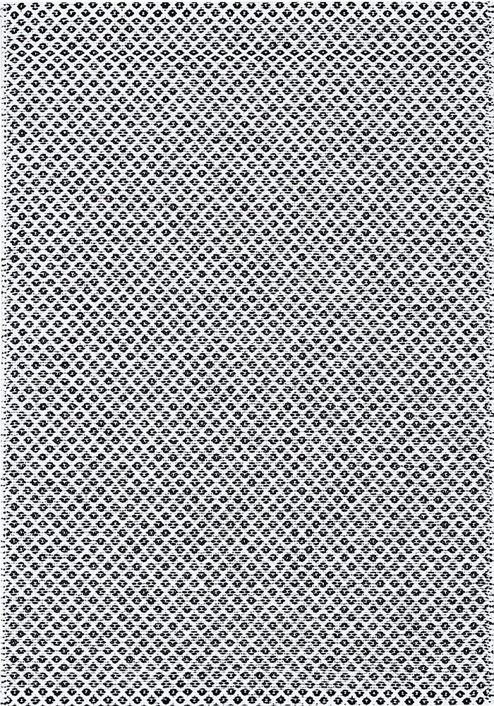 NARMA Diby -kaksipuolinen plasticWeave matto, musta-valkoinen, 70 x 250 cm hinta ja tiedot | Isot matot | hobbyhall.fi