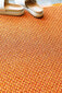 NARMA Diby -kaksipuolinen plasticWeave matto, oranssi, 70 x 100 cm hinta ja tiedot | Isot matot | hobbyhall.fi