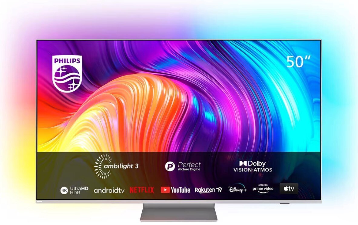 Philips 50" 4K LED Android™ televisio 2022 50PUS8807/12 hinta ja tiedot | Televisiot | hobbyhall.fi