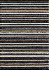 NARMA Hullo -kaksipuolinen plasticWeave matto, musta-beige, 70 x 100 cm hinta ja tiedot | Isot matot | hobbyhall.fi