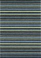 NARMA Hullo -kaksipuolinen plasticWeave matto, sininen-vihreä, 70 x 150 cm
